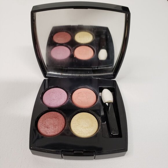 Chanel Eyeshadow Quad - Pink, Orange, Gold, Purple - Picture 1 of 7